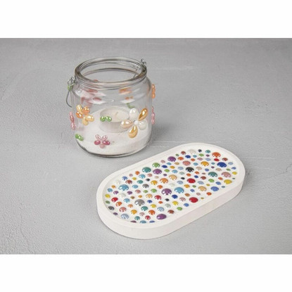 Diamond Glass, Drop-shaped, 180g