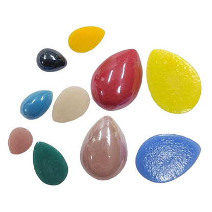 Diamond Glass, Drop-shaped, 180g