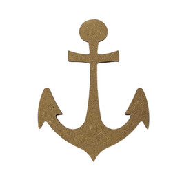 Liten ankare, 15 cm, MDF