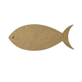 Liten fisk, 17 cm, MDF