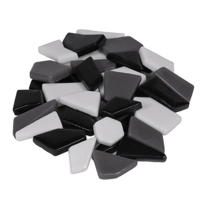 Fantasy Glass, Polygonal, Grey Mix 1kg