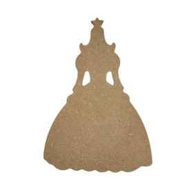 Liten prinsessa, 16 cm, MDF