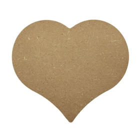 Sydän, 26 cm, MDF