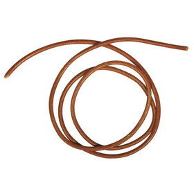 Läderrem, 2 mm, 1m x 2 st, brun