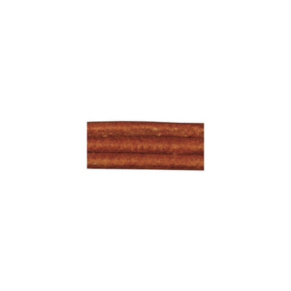 Leather cord, 2 mmø, 1 m x 2 pcs., brown