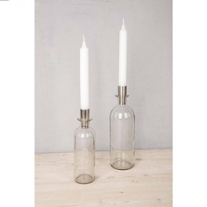 Glass bottle, 16 cm