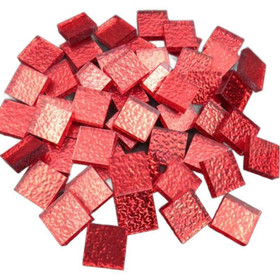 Mirror Mosaic, Ruby Texture, 15mm, 50g