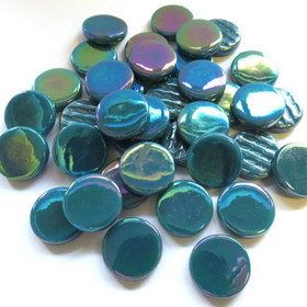 Penny-pärlor, Pearlised Deep Teal, 50g