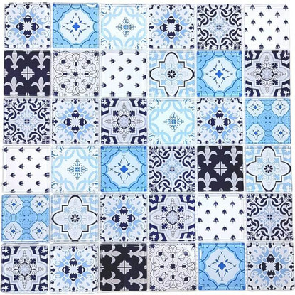 Glass mosaic, Arabesque, sheet