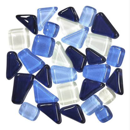 Soft Glass, Blue Mix 100g