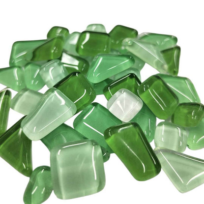Soft Glass, Green Mix 500g