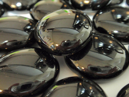 Glass Gems, Liquorice, 100g