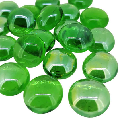 Glass Gems, Grass Diamond, transparent, 100g