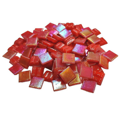 Mini iridescent, Red, 50 g