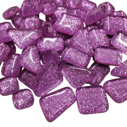 Soft Glas Glitter, Lilac, 500g