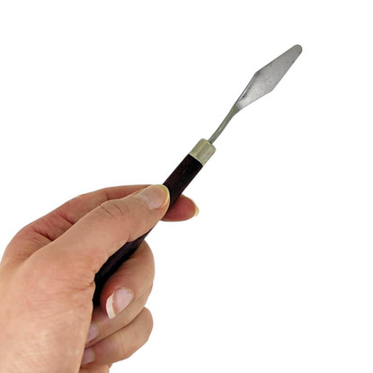Palette Knife with Wooden Handle