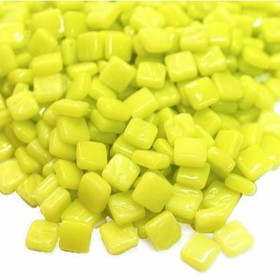 Ottoman 8 mm Glass Mosaic, Yellow Green, 50 g