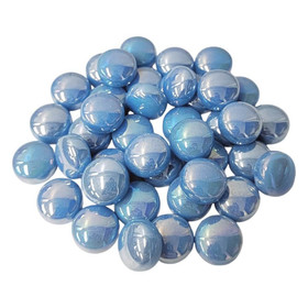 Mini Gems 12 mm, Pärlemor Turquoise, 200 g