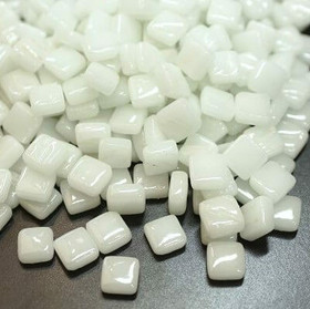 Ottoman glasmosaik 8 mm, Broken White, 200 g