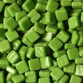 Ottoman glasmosaik 8 mm, New Green, 50 g