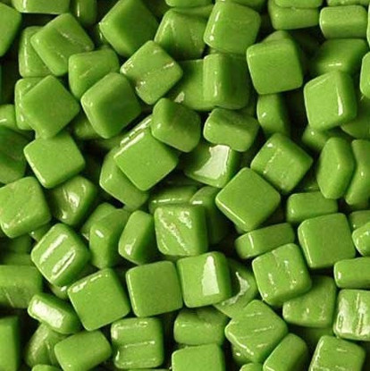Ottoman 8 mm lasimosaiikki, New Green, 50 g