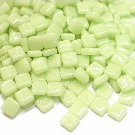 Ottoman glasmosaik 8 mm, Soft Green, 50 g