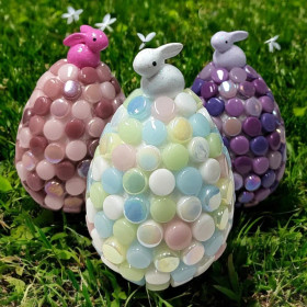 Charmiga påskägg, 3 st, DIY
