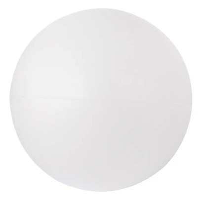 Styrofoam-ball, 2 parts, 25 cm