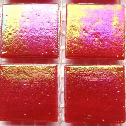 Iridescent 20 mm, Ruby Red, Sheet