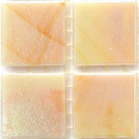 Glasmosaik Iriserande 20 mm, Blush, ark