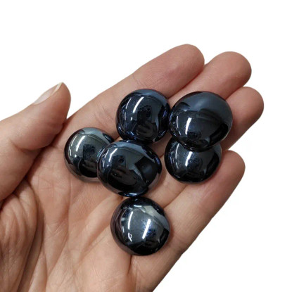 Glasklimpar, Black Steel, 500g