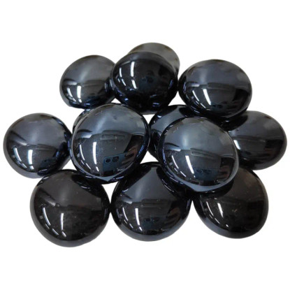 Glasklimpar, Black Steel, 500g