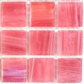 Lasimosaiikki Goldlink 20 mm, Shocking Pink, 25 palaa