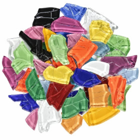 Lasimosaiikkipalat Crash Glass – Multicolour Mix, 500 g