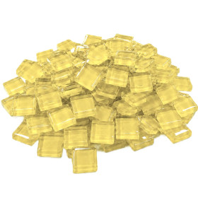 Lasimosaiikkipalat Mini Crystal 10 mm, Yellow, 150 g