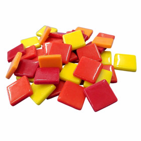 Happy Mosaik – Red Mix mosaikbitar, 150 g