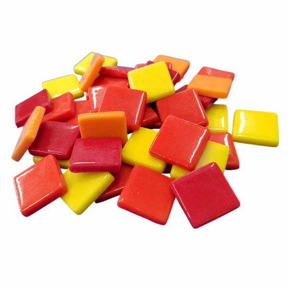 Happy Mosaik – Red Mix mosaikbitar, 150 g
