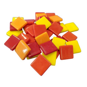 Happy Mosaik – Red Mix mosaikbitar, 150 g