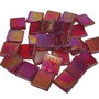 Ice Glas, Ruby Red, 100 g, genomskinlig