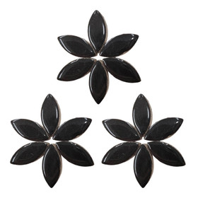 Keramiska löv, Black, 25mm, 50g