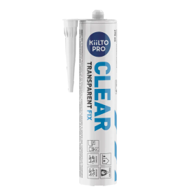 Clear transparent monteringslim och tätningsmassa 290 ml