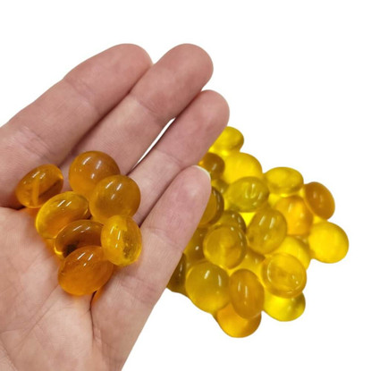 Nuggets, Yellow, 500 g, transparent