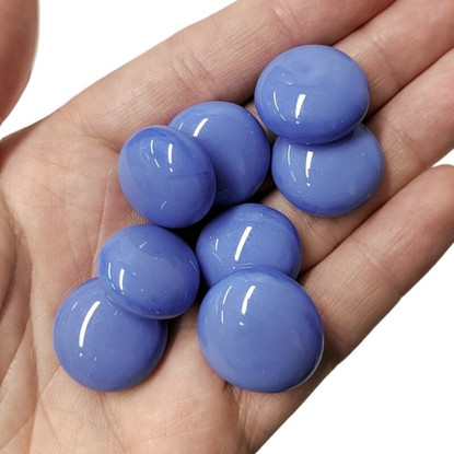 Lasihelmet, Muted Blue, 100 g