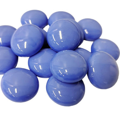 Lasihelmet, Muted Blue, 100 g