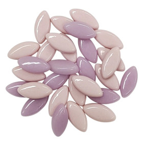 Glasblad Art, Lilac Mix, 50 g
