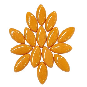 Glasblad Art, Orange, 50 g