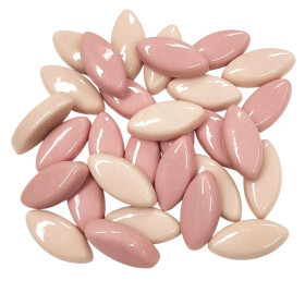 Glasblad Art, Pink Mix, 50 g