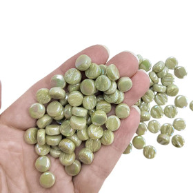 Lilliput Pärlor, Iriserande Light Olive, 50g