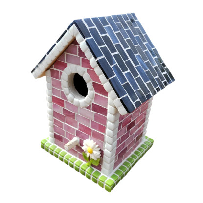 Birdhouse, Pink, DIY