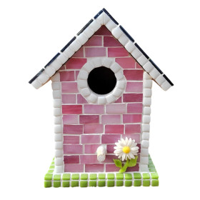 Fågelholk, Rosa, DIY